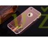 Zrkadlový kryt + bumper iPhone 5/5S/SE - ružový
